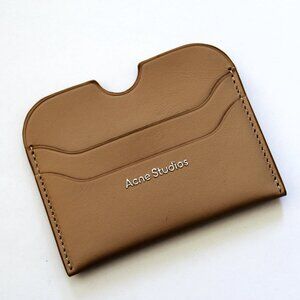 BNWT AW24 ACNE STUDIOS CARDHOLDER TAN
